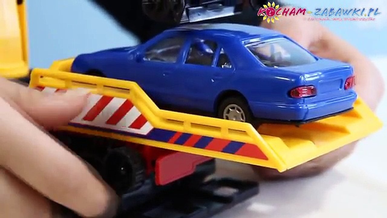Truck Service, 2-asst. / Laweta z 2 Autami - Dickie Toys - 203414581 - Recenzja