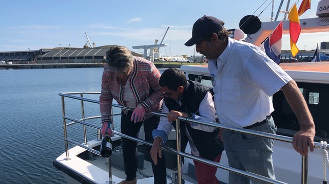 Baptême du bateau de plongée Maclow