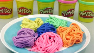 플레이도우 컬러 면뽑기 만들기 장난감 점토 클레이 미니어쳐 How To Make Play Doh Ramen Clay Toys Kit đồ chơi làm