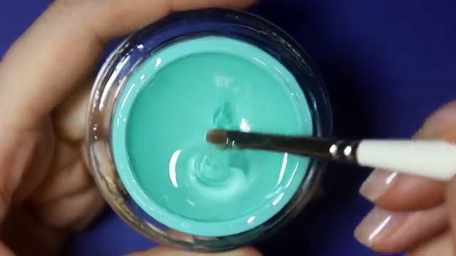 Простой маникюр гель лаком: Дизайн ногтей гель лаком Кракелюр + цветной Градиент