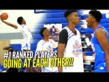 #1 Ranked Players GOING AT EACH OTHER!! Kyree Walker & PJ Fuller vs Josh Christopher & Isaiah Todd!!