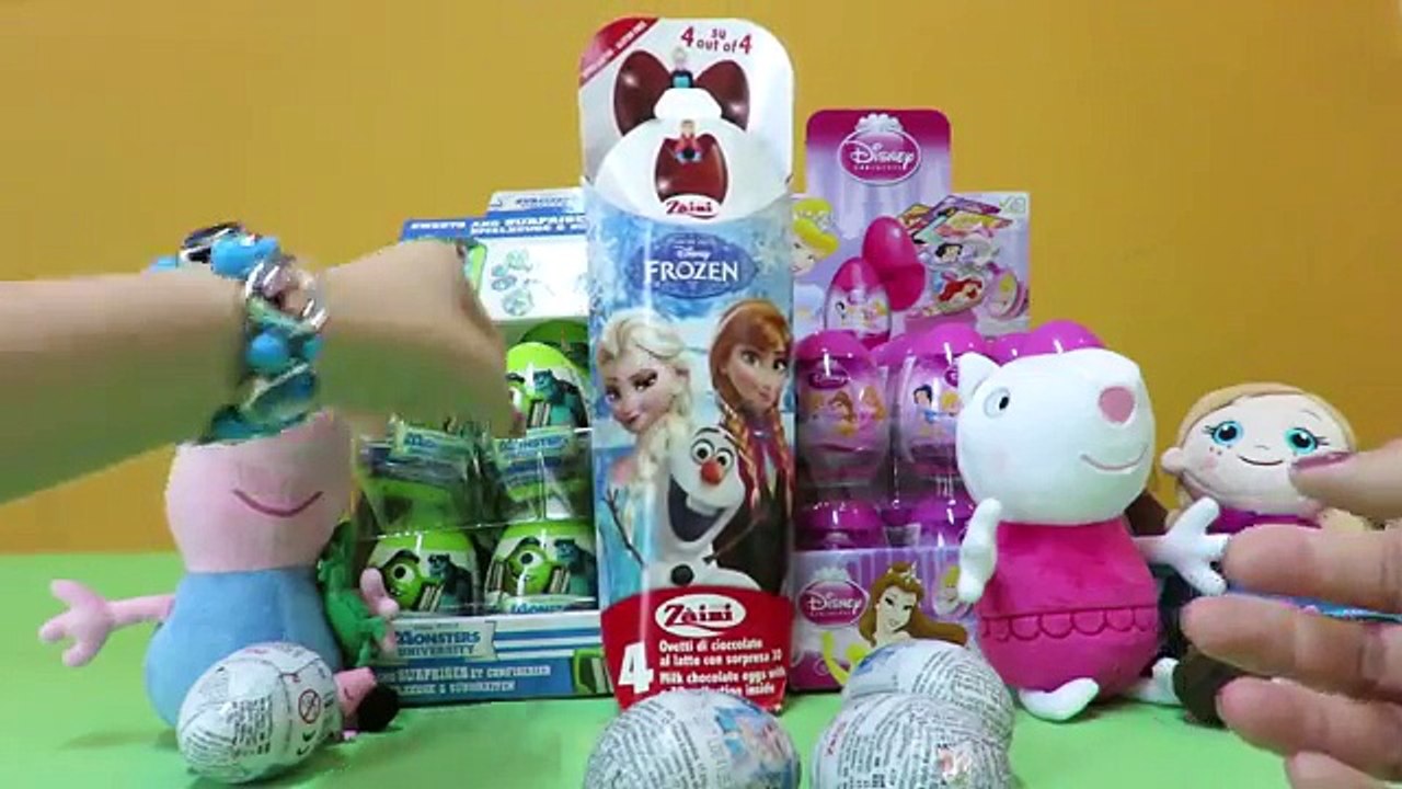 Disney Frozen Chocolate Surprise Egg Unboxing