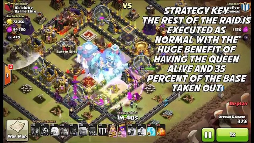 Clash Of Clans | Integrating Healer Queen Walk into GoWiWi & GoWiPe for 2 Stars