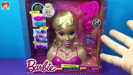Barbie Saç Bakım Seti - Yeni Saç Modeli Yapımı - Barbie Türkçe izle - Oyuncak Yap