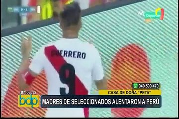 Madres de seleccionados celebraron triunfo de Perú en casa de Doña Peta