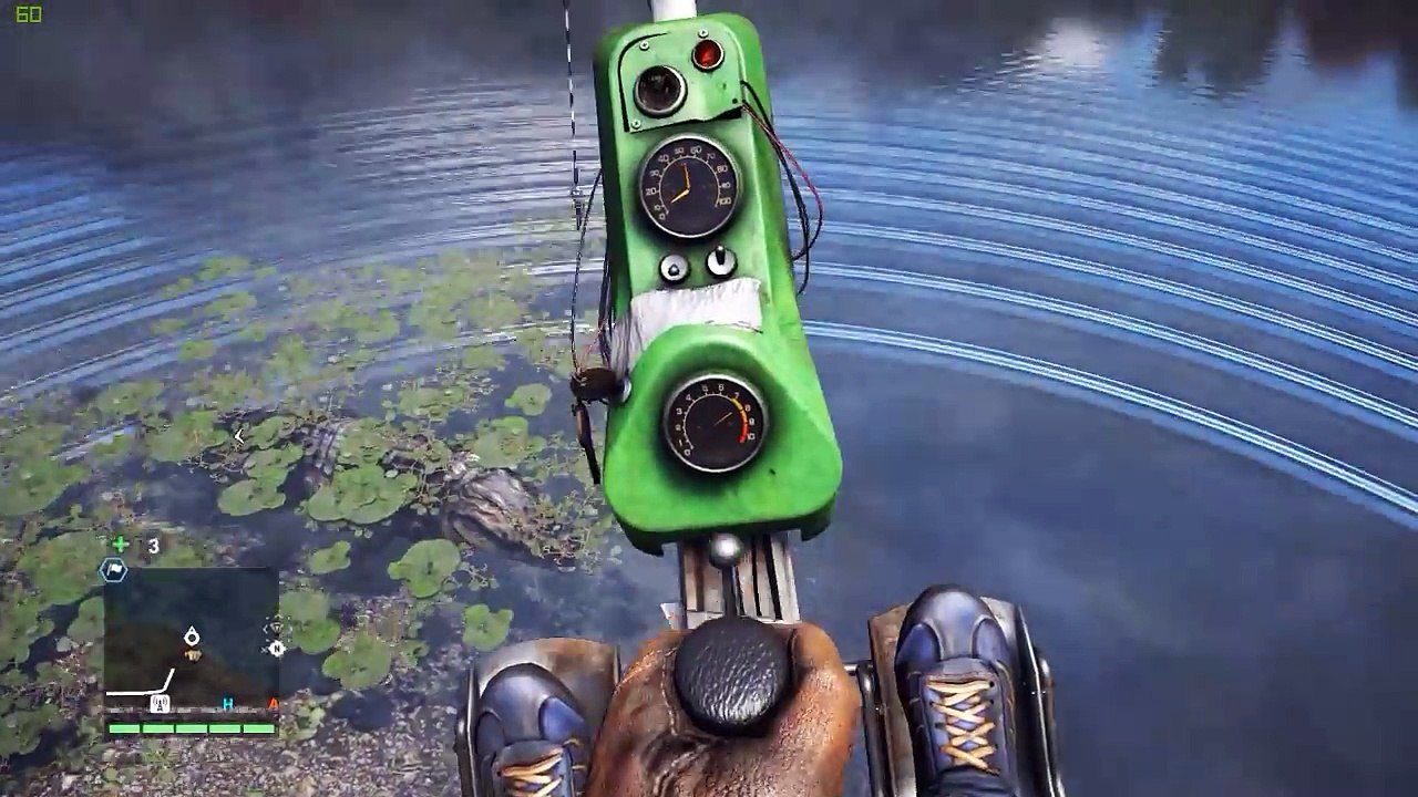Far Cry 4: Messing with a Crocodile