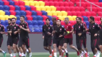 A Milli Takım'da Rusya Maçı Hazırlıkları