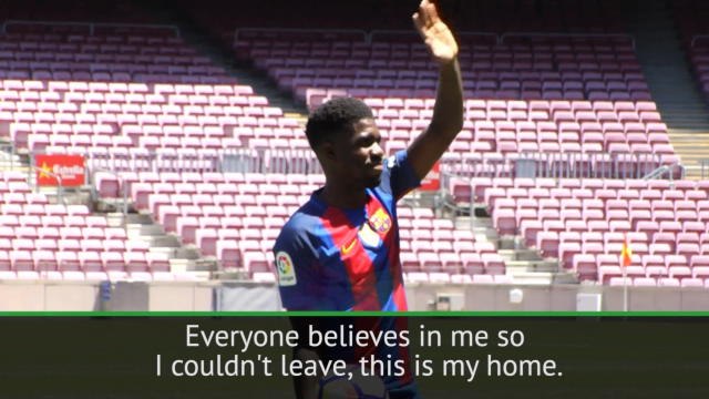 Umititi happy to call Barcelona home after agreeing to contract renewal