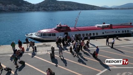 Report Tv - Pezullohet puna gjatë natës në doganën e Korfuzit, shkak mungesa e personelit