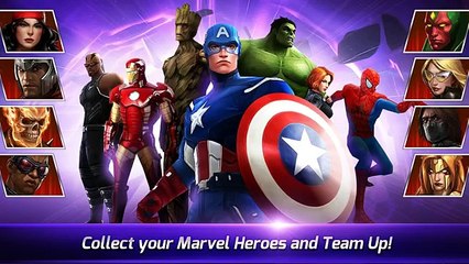 Marvel Future Fight - Black Spider Man Suit - Nico - Create Team?