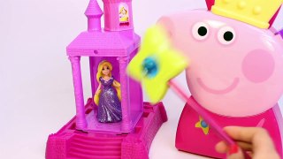 Princess Peppa Pig Jewellery Case with Wand and Crown - Toy Review