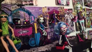 monster high puppen collection video