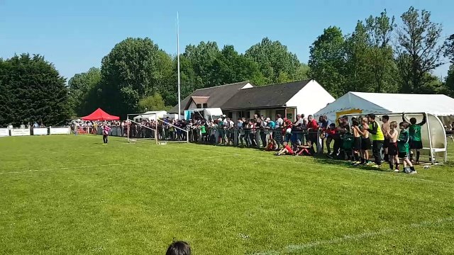 Coup Franc de NOA (LOSC1-U11) lors du tournoi de Saint germain des prés (Loiret-45) le 06-05-2018