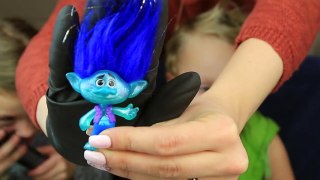 3 Year Old Does Trolls Branch Transformation!!! With BLUE Hair!!!