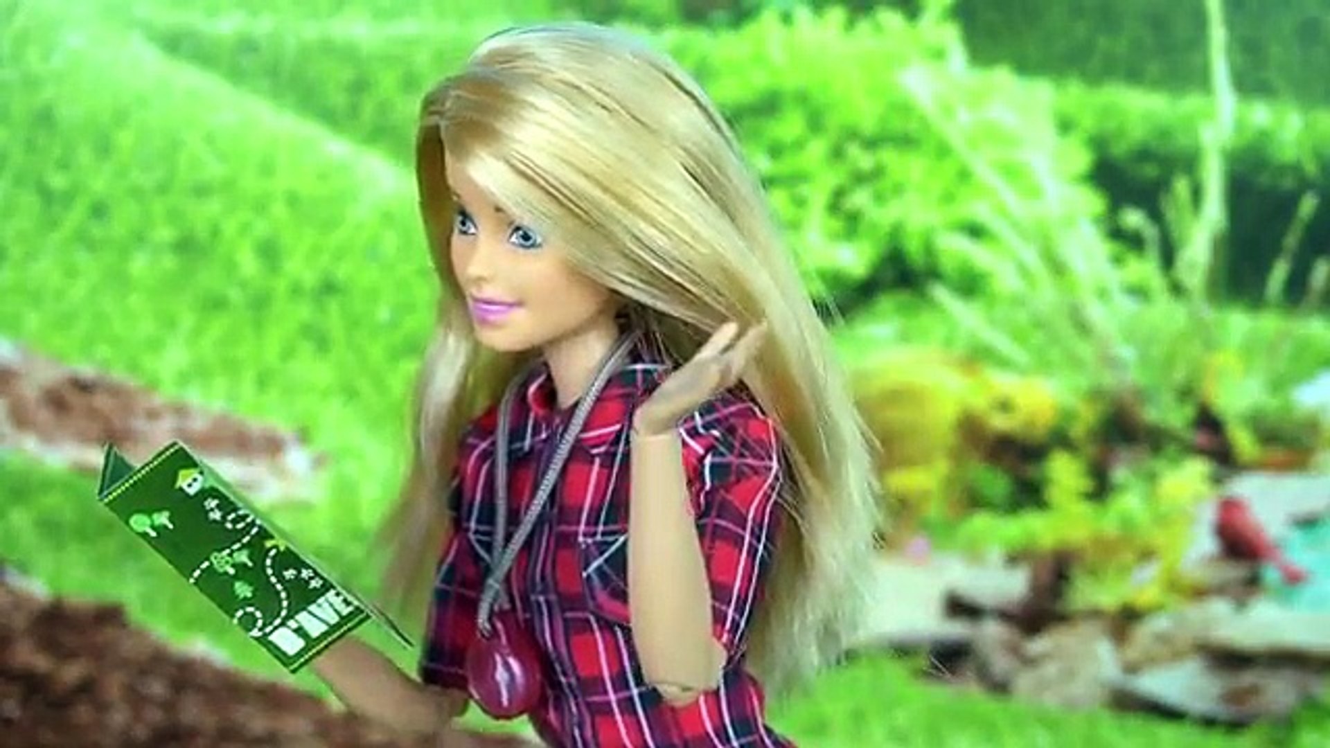 Barbie and Ken go Camping Outdoors with Real Waterfall and Campfire -  Stories with Dolls - video Dailymotion