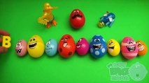 Monsters University Surprise Egg Learn-A-Word! Spelling Bathroom Words! Lesson 10