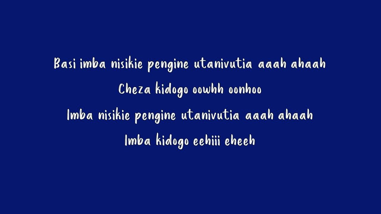Ruby Ft The Mafik - Niwaze Lyrics