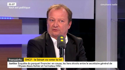 Réforme de la SNCF : "Il faut prendre du recul. Regardez ce qui s'est passé avec Gaz de France" (Stéphane Peu)