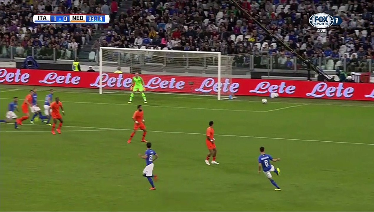 Italy vs Netherlands 1-1 Highlights & Goals 04.06.2018 HD