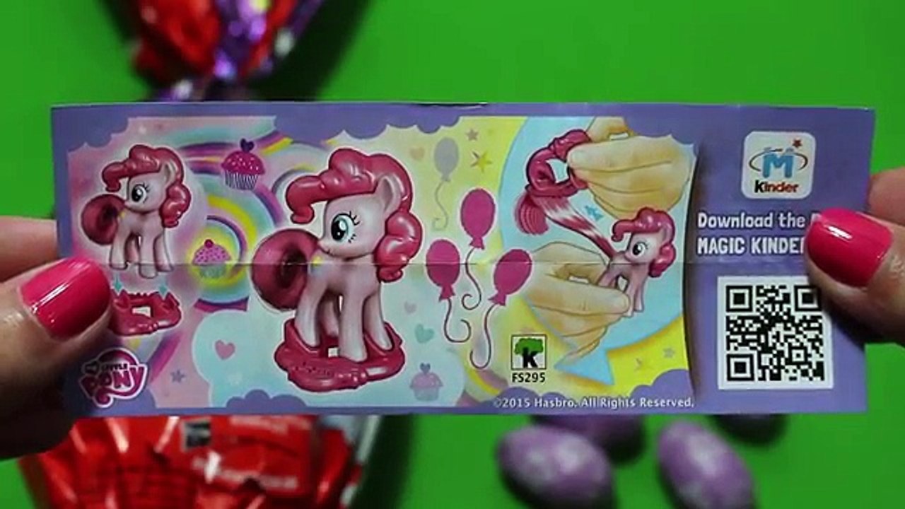 Giant Kinder Ovo Gigante de Páscoa My Little Pony Surprise Eggs