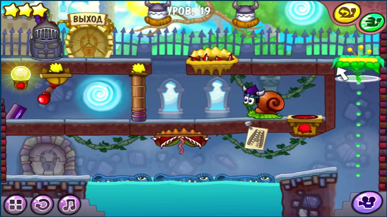 Мультик ИГРА для детей Приключения Улитки Боба в средневековье битва с драконом (4 серия)