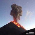 VOLCÁN DE FUEGO GUATEMALA - Momento exacto de Erupción