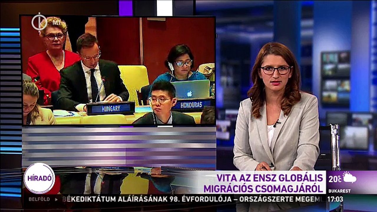Szijjártó az ENSZ-ben: Nem legalizálni  kell a migrációt, hanem megállítani