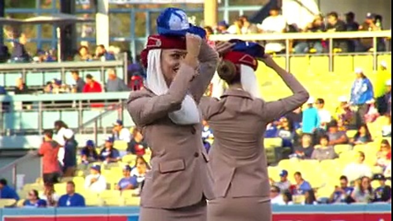 Emirates steals the show with the Los Angeles Dodgers - Baseball