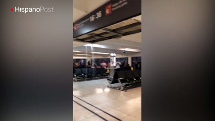 Fuerte lluvias inundaron parte del aeropuerto de Ciudad de México