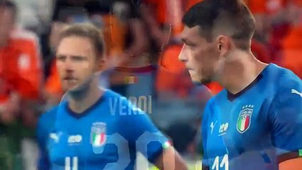 Italy vs Netherlands 1-1 Highlights & Goals