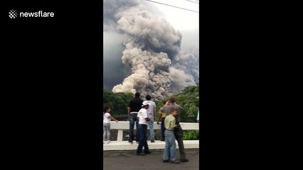 Ash and smoke from Guatemala eruption continues to fill sky as death toll rises
