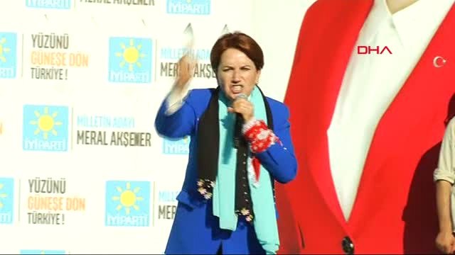 Çankırı Cumhurbaşkanı Adayı Akşener Çankırı'da Konuştu