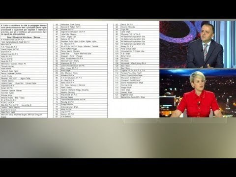 Ora News - Lista e zezë e ndërtuesve, Lame: Hoqëm 122 subjekte, ka kohë edhe për 134 të tjerët