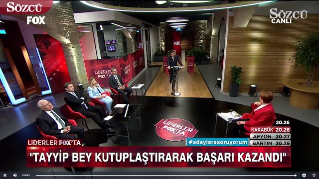 Akşener FOX TV canlı yayınında soruları yanıtladı