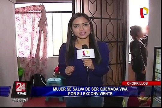 Chorrillos: sujeto intentó quemar viva a su expareja después de agredirla