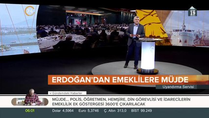 Sabah haberleri şimdi 24 TV'de