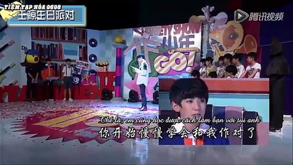 [TTH0608] [Vietsub] Tiểu Khải đọc thư tỏ (tình) bạn cho Tiểu Nguyên vào sinh nhật 14 tuổi