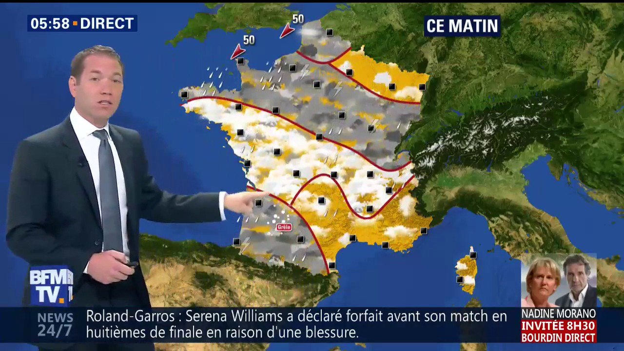 Des orages violents sur tout le pays, l'Eure en vigilance orange