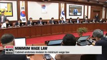 Cabinet endorses revision to minimum wage law