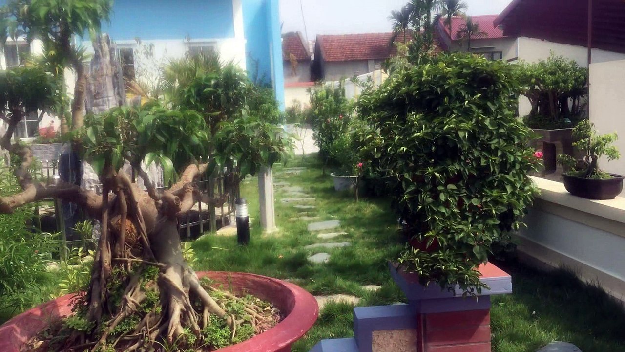 Nhà vườn 1 tầng mái thái tại Thạch Thất