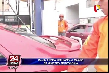 Ministro de Economía renunció a su cargo tras dos meses de gestión