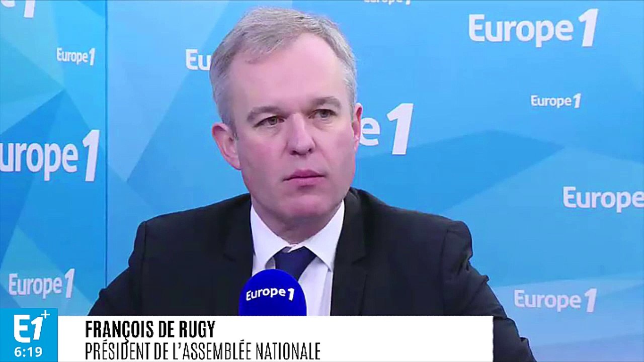 Surcharge de travail à l'Assemblée : "Au bout d'un moment, ce n'est plus possible", avertit François de Rugy