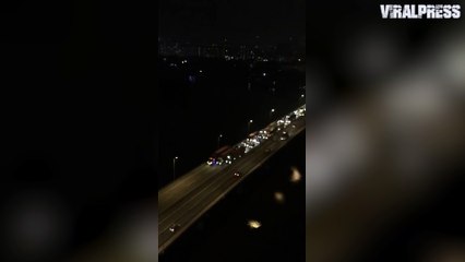 Lorries Blocking All Three Lanes