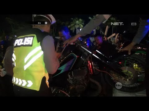Motor Berknalpot Racing Milik Anak Muda Ini Dibawa Petugas - 86
