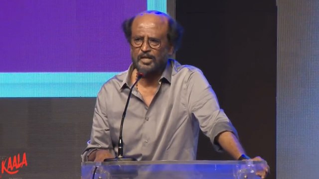 Rajinikanth speech at Kaala movie Hyderabad Pre Release Event