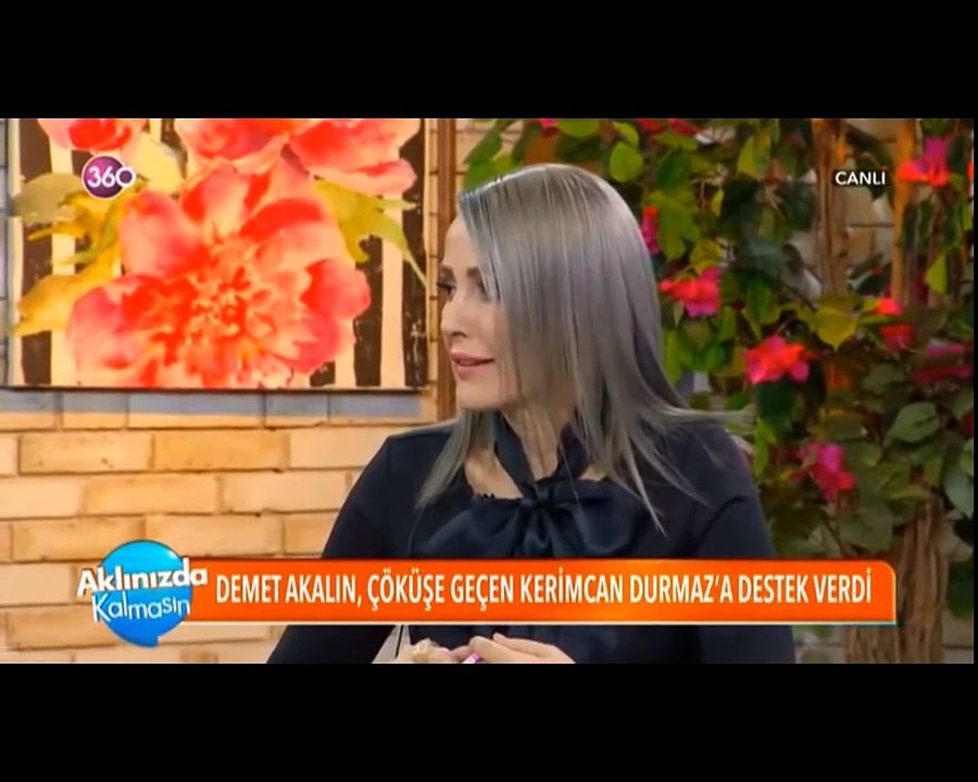 Demet Akalın'dan Kerimcan Durmaz'a Destek   Aklınızda Kalmasın