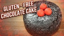 Gluten - Free Chocolate Cake Recipe - How To Make Spongy Chocolate Cake - Dessert Recipe - Ruchi
