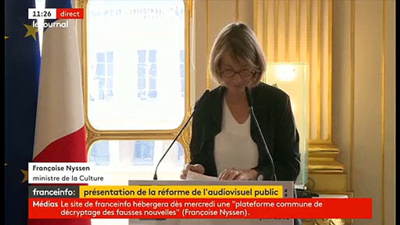 Comme Delphine Ernotte, la Ministre de la commu...