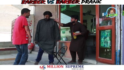 Barber Vs Barber Prank _ By Nadir Ali In _  P4 Pakao_ 2018