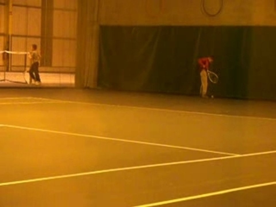 Premier tournoi de Tennis de Baptiste suite